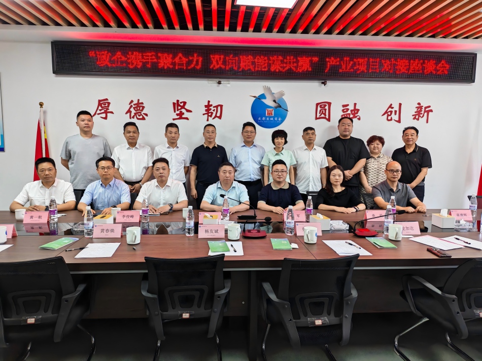 政企携手聚合力 双向赋能谋共赢——成都盐城商会成功举办产业项目对接座谈会